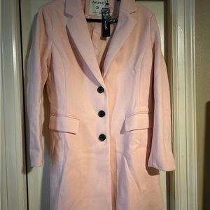 Allegra K Woman’s Notched Lapel Single Breasted Outwear Winter Caot